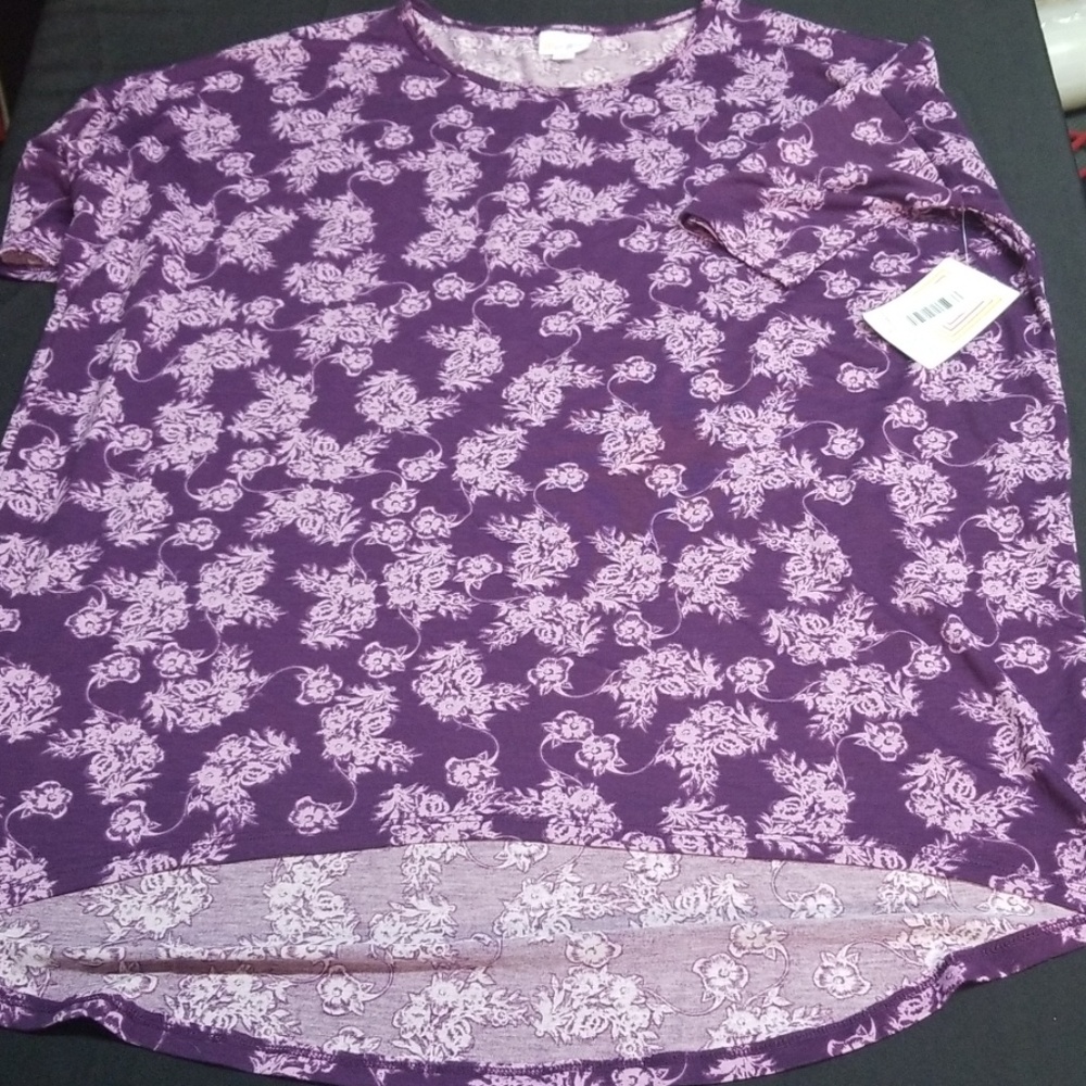 BNWT Large LulaRoe Irma Purple and Lavender